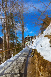 高山滑雪度假村坏达盖斯坦奥地利