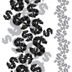 美元符号图案图片