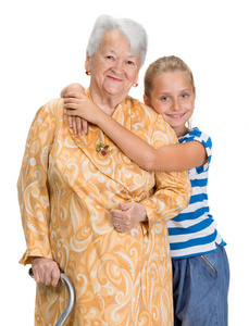 祖母和孙女