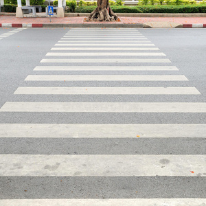 城市道路人行横道，图案