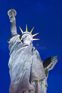 巴黎自由女神像的复制品