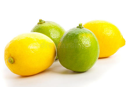 酸橙和柠檬