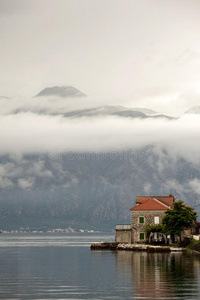 黑山科托尔湾boka kotorska