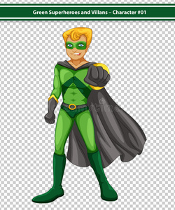 绿色超级英雄