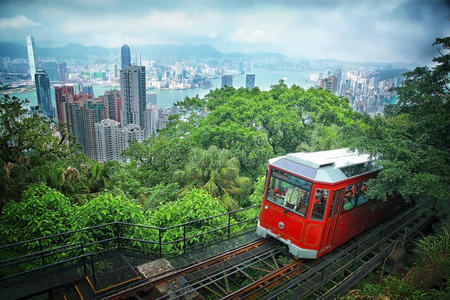 香港 高的 小山 住房 城市 公园 建筑学 瓷器 特大城市