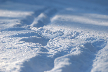 雪纹理背景