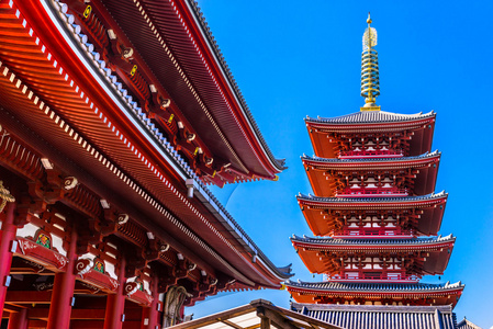 在日本东京浅草寺浅草寺志