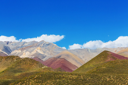 在阿根廷北部的风景