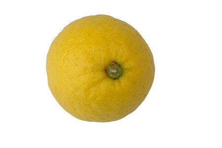 柠檬柑橘维生素 c 有机孤立白色背景