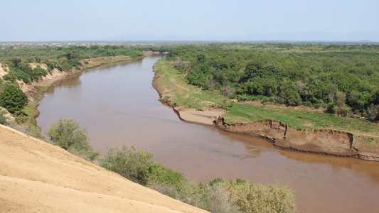 奥莫河，埃塞俄比亚，非洲