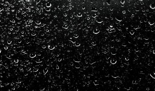 黑色水珠图片