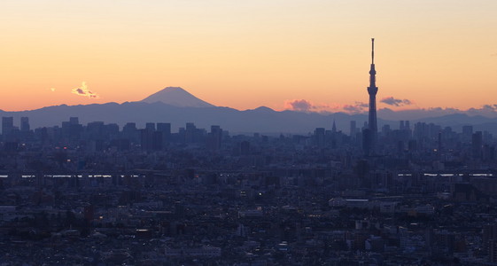 东京城市景观