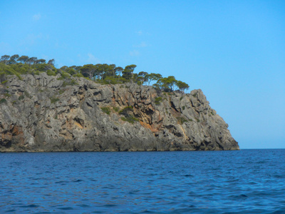 美丽的海滨的巴利阿里群岛马略卡岛