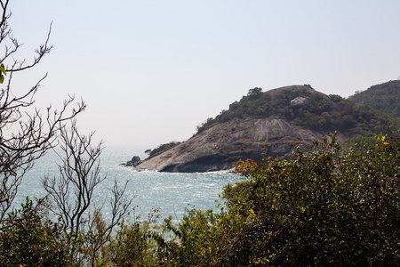 在泰国的海岸