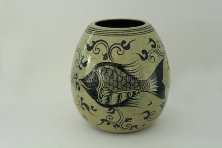 泰式绘画陶瓷花瓶