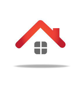 房子矢量 logo 设计模板照片