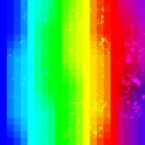 彩虹抽象平方的背景