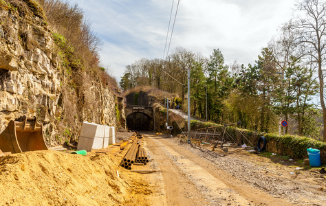 卢森堡市铁路建设