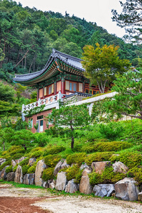 山在韩国的佛教僧侣寺院