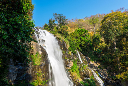 柴麦瀑布泰国清迈瓦奇拉坦瀑布