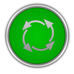 recy回收站被隔绝在白色背景上的纸袋回收站和不同的垃圾在工艺背景