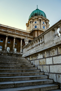历史悠久的皇家宫殿，在布达佩斯，匈牙利