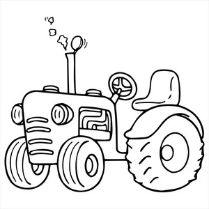 图片-土壤上的拖拉机轨迹素材-土壤上的拖拉机轨迹插画-摄图新视界