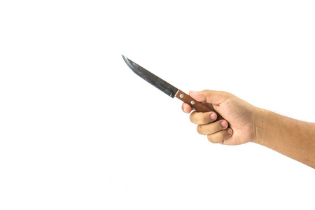 单色手持刀图片