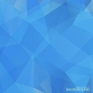 几何 三角 抽象 蓝色背景。现代设计模板