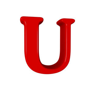 单 U 字母