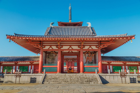 在日本大阪举行的四天王寺