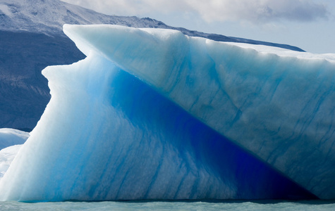 类型的冰川和冰山，阿根廷