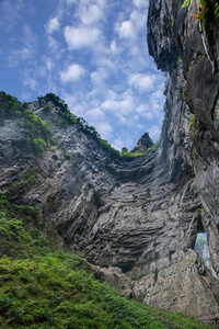 重庆武隆天然桥梁景观