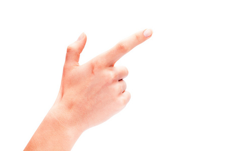 手臂按下按钮图片