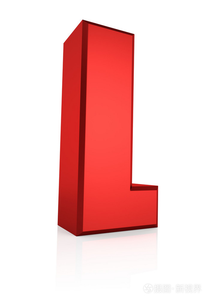 3d 的字母 l