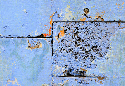老剥落的油漆，混凝土墙体纹理背景