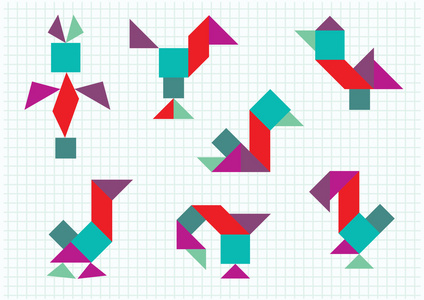 七巧板农场的鸡只照片