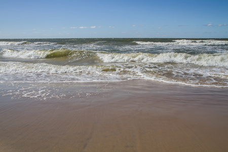 海浪的海岸