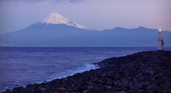 富士山和湖