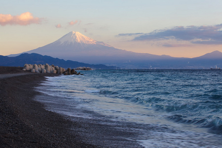 富士山和湖