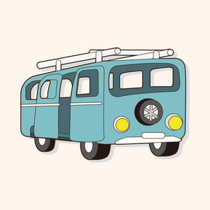 运输汽车主题元素图片