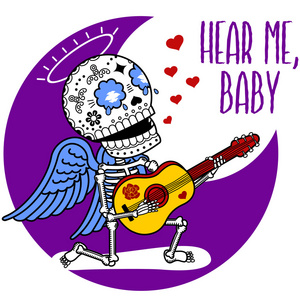 骷髅天使小夜曲照片