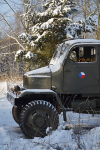 老捷克斯洛伐克的军用卡车普拉 v3s