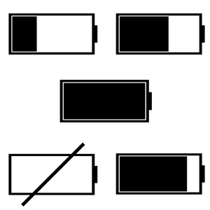 电池状态指示灯向量
