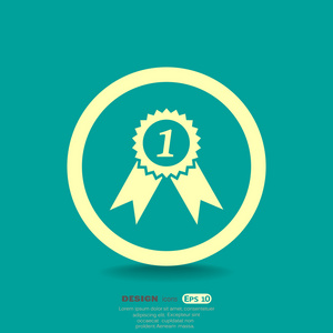 第一名奖牌图片