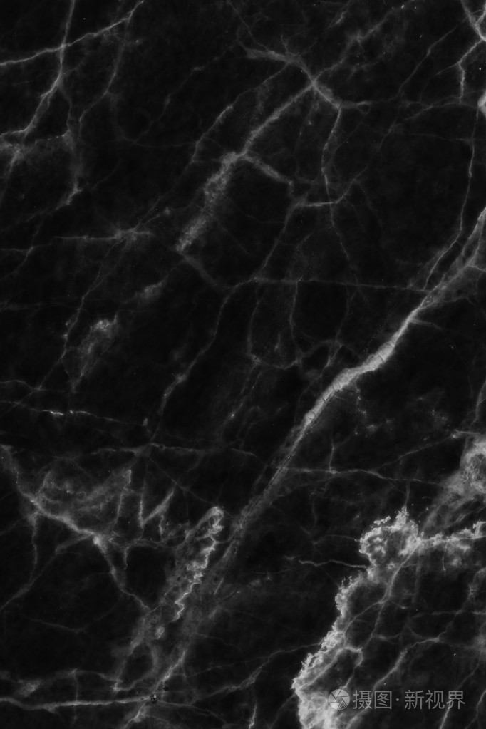 黑色大理石图案 (自然模式) 纹理背景,抽象的大理石纹理背景设计