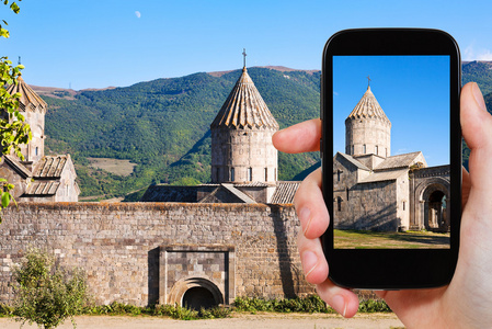 足以修道院在亚美尼亚的旅游照片