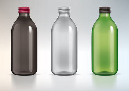 设计新的空白玻璃瓶