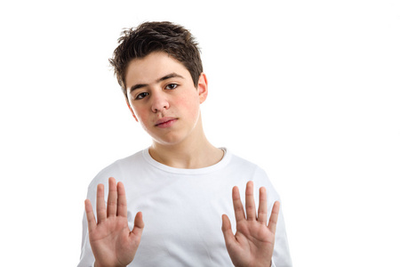 向下的手势图片