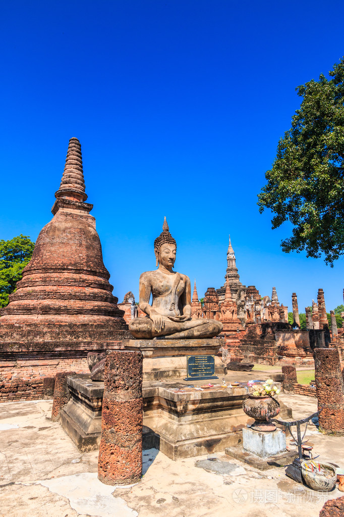 在泰国素可泰历史公园